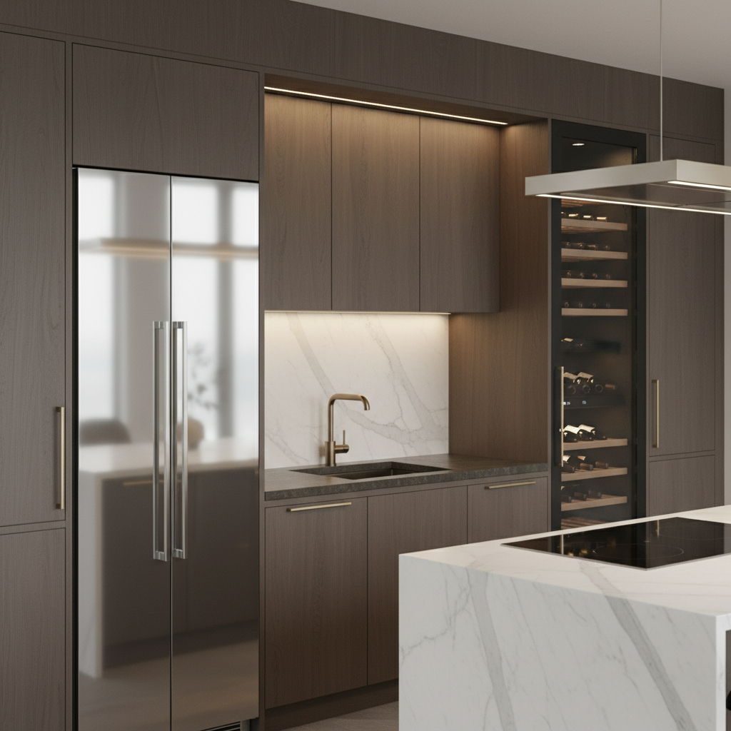High-end kitchen appliances in Newport Beach